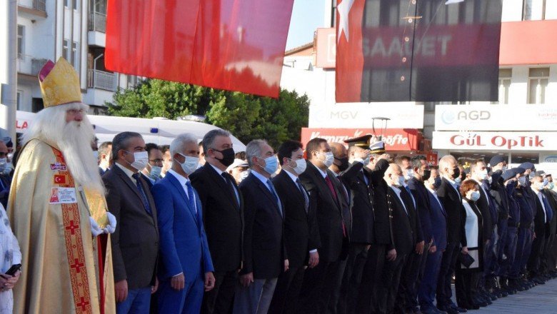 Demre Atatürk'ü andı