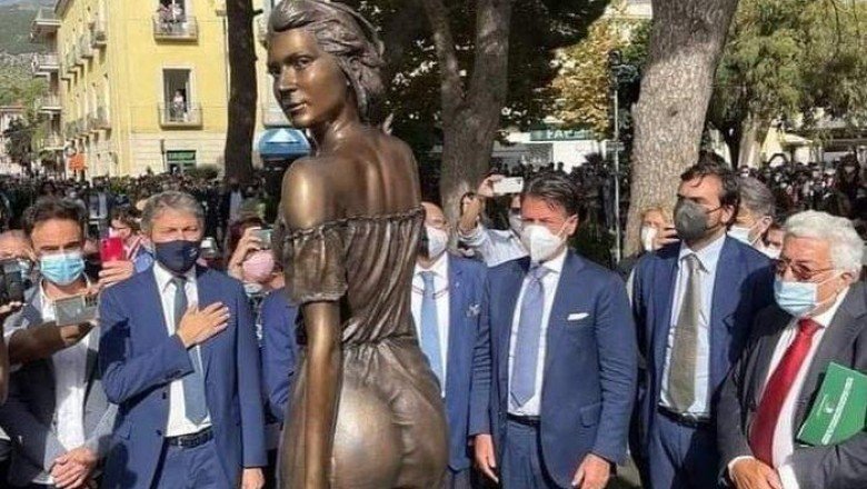 İtalya'da 'cinselleştirilmiş' tarım işçisi heykeli tartışması: 'Erkek şovenizmi bu ülkenin hastalıklarından'