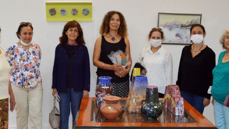 Müzede çamur sanatı