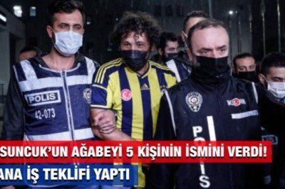 Tosuncuk'un ağabeyi Fatih Aydın savcıya 5 kişinin ismini verdi
