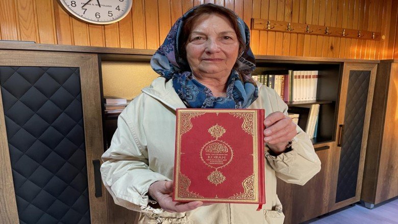 80 yaşındaki Bulgar kadın Müslüman oldu