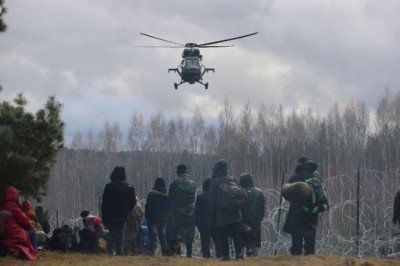 BelarusPolonya sınırında göçmen krizi nedeniyle tansiyon yüksek