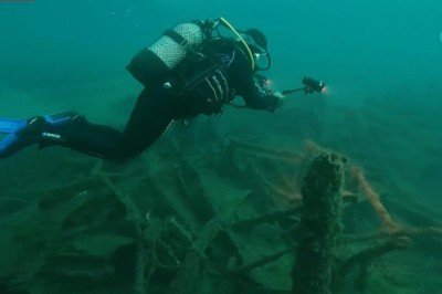 Çanakkale Savaşı'nın batık gemileri görüntülendi
