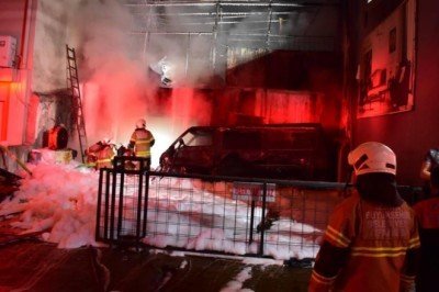 Depoyu kundakladı, amcasının ölümüne sebep oldu