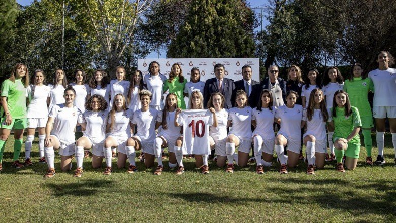 Galatasaray Kadın Futbol Takımı'na yeni forma sponsoru