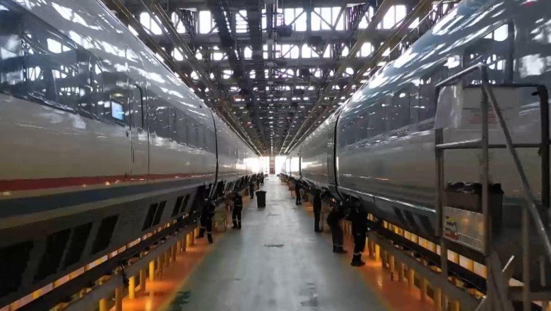 YHT bakım tesisi Avrupa'nın en gelişmişleri arasında