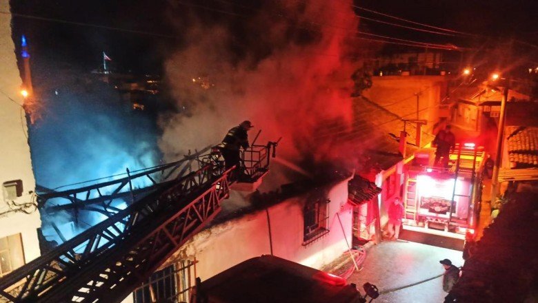 Aydın'da ev yangını 1 can aldı