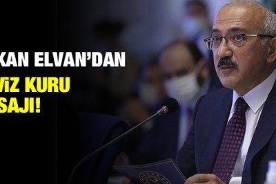 Bakan Elvan'dan döviz kuru açıklaması