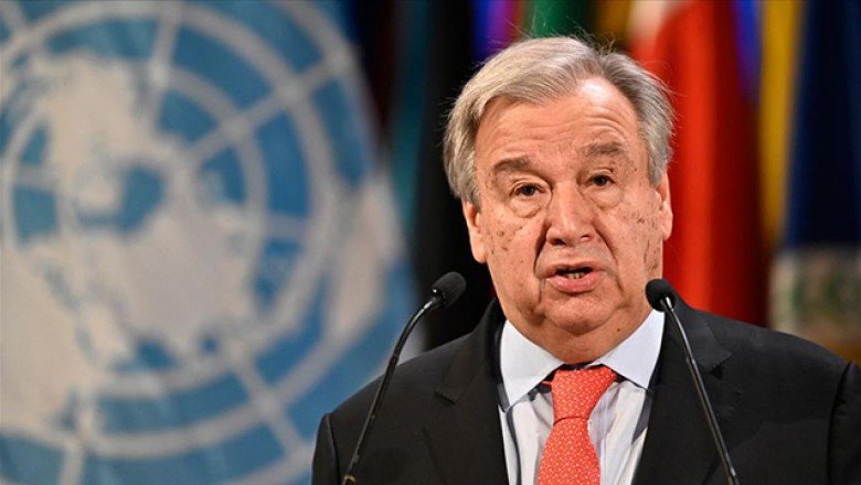 Guterres'ten Glasgow açıklaması: İklim taahhütleri ümit verici ama yeterli değil