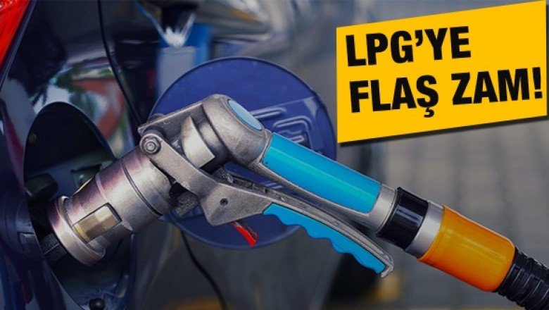 LPG'ye bir zam daha geliyor
