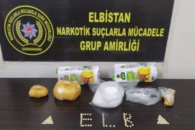 Meyve suyu kutularına uyuşturucu gizlediler