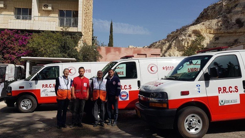 Türk Kızılay'dan Filistin'e ambulans bağışı