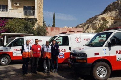 Türk Kızılay'dan Filistin'e ambulans bağışı