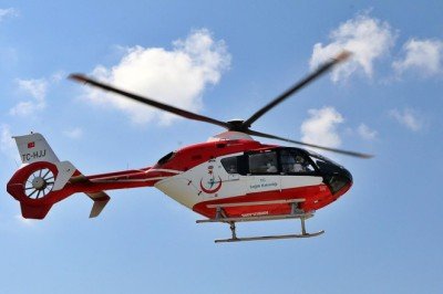 Uçak ve helikopter ambulanslar 3629 hasta ve yaralıyı taşıdı