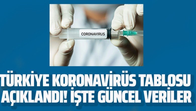 13 Kasım koronavirüs tablosu açıklandı!