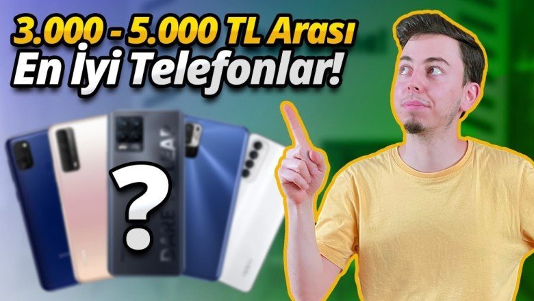 3.000 - 5.000 TL arası satın alınabilecek telefonlar! - ShiftDelete.Net