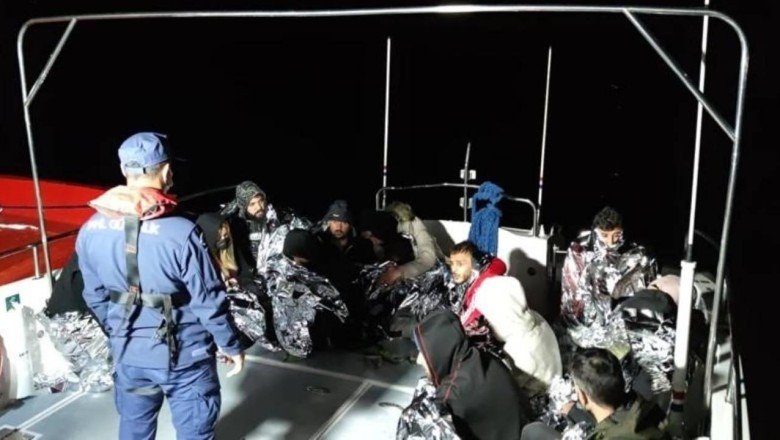 Aydın'da 16 düzensiz göçmen yakalandı