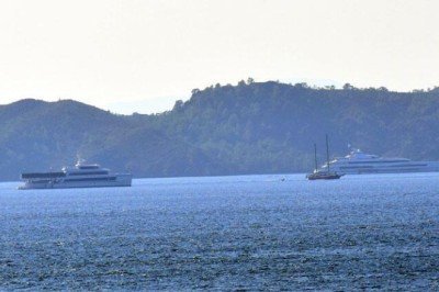 Bill Gates'in lüks yatları Marmaris'te