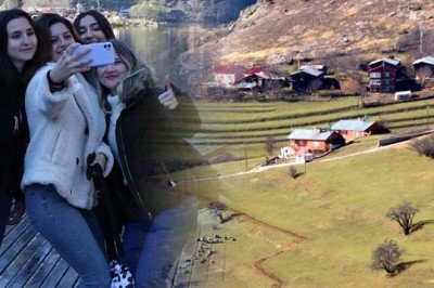 Doğu Karadeniz'de ara tatil yoğunluğu