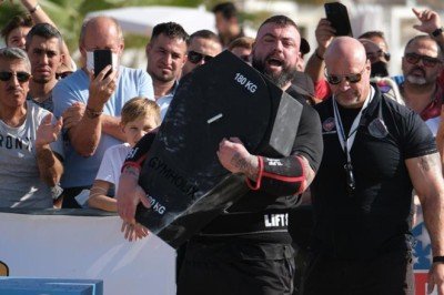 Dünyanın en güçlü sporcuları Alanya'da