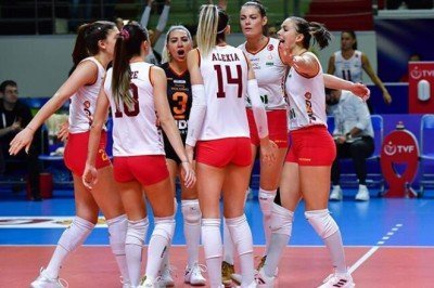 Galatasaray HDI Sigorta 3 - 0 Nilüfer Belediyespor (Maç özeti)