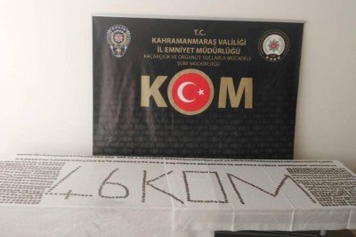 Kahramanmaraş'ta 1154 sikke ele geçirildi