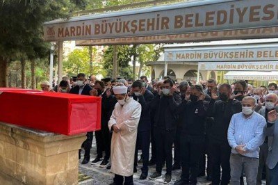 Kıbrıs gazisi Mardin'de son yolculuğuna uğurlandı