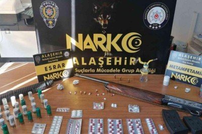 Manisa'da uyuşturucu operasyonunda 10 gözaltı