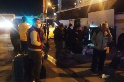 Otobüs arızalandı, yolcular 20 saat mahsur kaldı