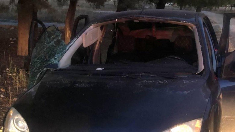 Park halindeki otomobilde çakmak gazı tüpü patladı: 2 yaralı