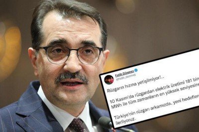 Rüzgardan elektrik üretiminde rekor kırıldı