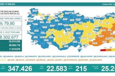 Son 24 saatin koronavirüs tablosu açıklandı