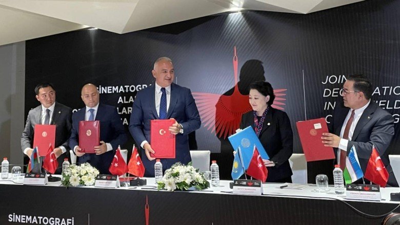 Türk dünyasıyla sinema alanında ortak bildiri imzalandı