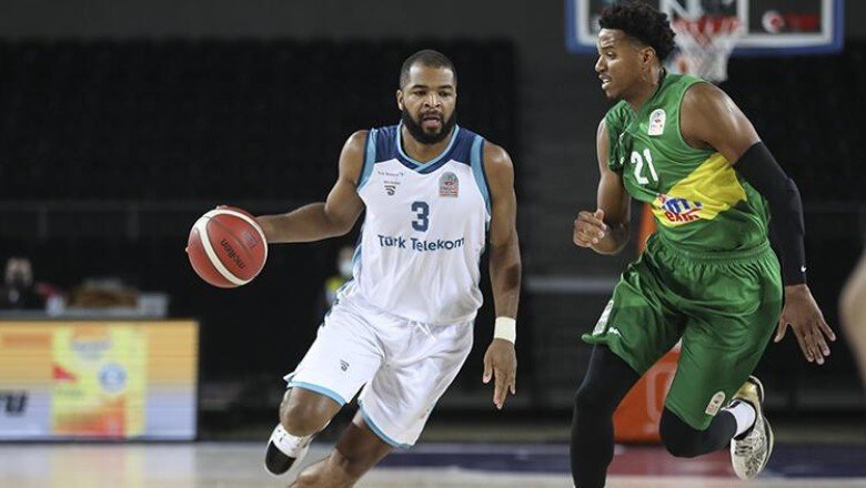 Türk Telekom 83 - 82 Frutti Ekstra Bursaspor (Maç özeti)