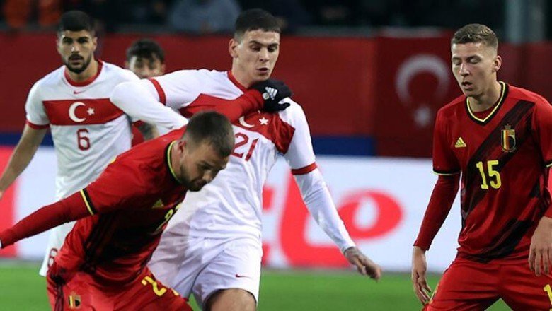 U21 Milli Takımı, Belçika'ya 2 golle kaybetti