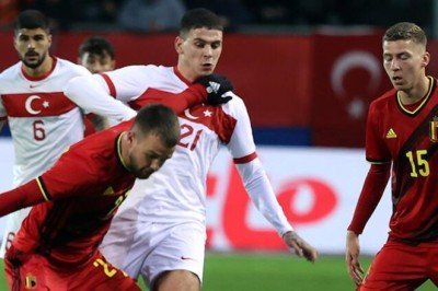 U21 Milli Takımı, Belçika'ya 2 golle kaybetti