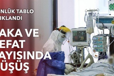 13 Kasım 2021 koronavirüs vaka haritası açıklandı