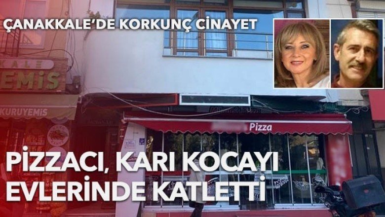 Cani pizzacı, karı kocayı evlerinde katletti