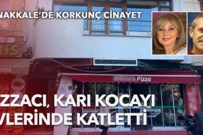 Cani pizzacı, karı kocayı evlerinde katletti