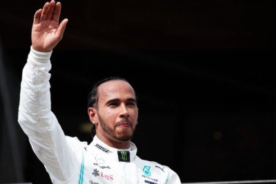 F1 Brezilya Grand Prix'sinde sıralama turlarının galibi Lewis Hamilton