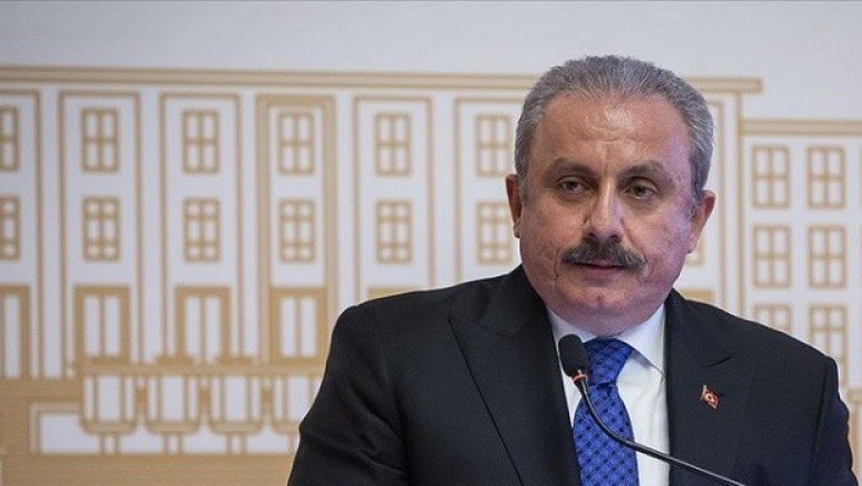 TBMM Başkanı Şentop'tan 1915 Çanakkale Köprüsü paylaşımı