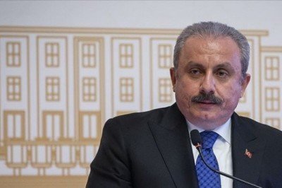 TBMM Başkanı Şentop'tan 1915 Çanakkale Köprüsü paylaşımı