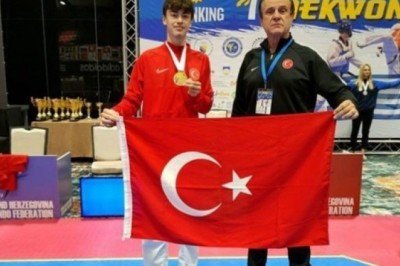 Yiğithan Kılıç, gençlerde Avrupa şampiyonu oldu!