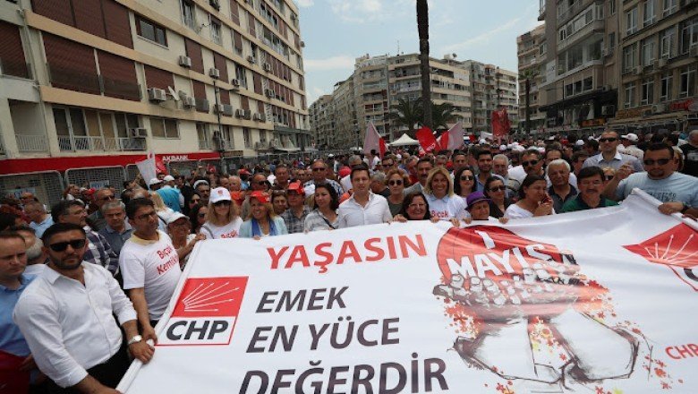 Yurtta 1 Mayıs coşkusu