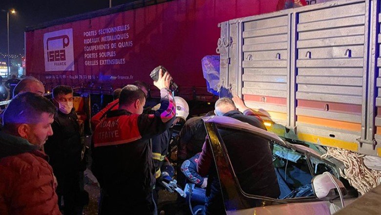Adana'da zincirleme trafik kazası: 1ölü, 4 yaralı