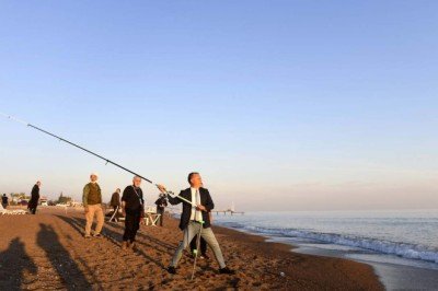 Başkan Uysal, amatör balıkçılarla buluştu