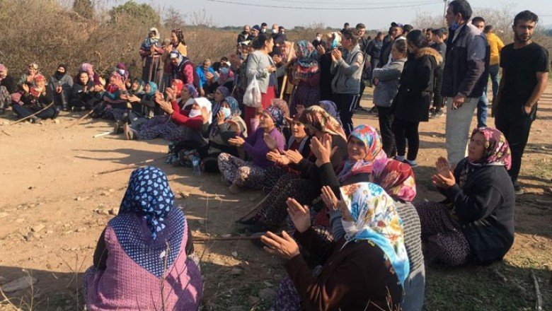 Caferbeylilerin katı atık depolama tesisine karşı nöbeti sürüyor