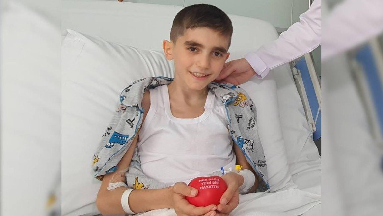 Emirhan yeni yaşına yeni kalbiyle girmek istiyor