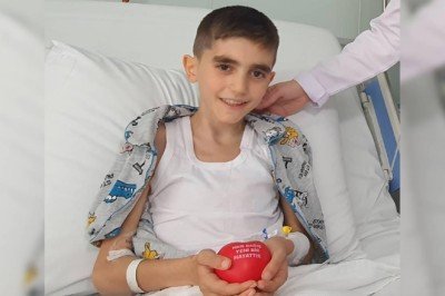 Emirhan yeni yaşına yeni kalbiyle girmek istiyor