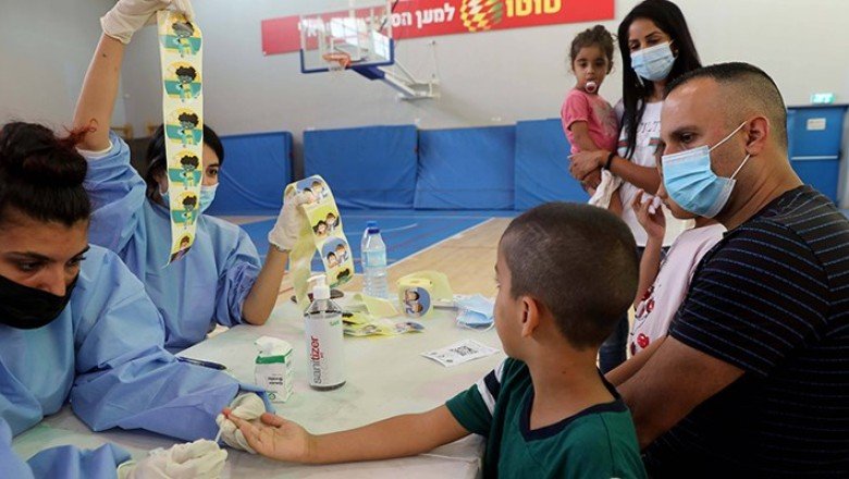 İsrail’den 5-11 yaş grubuna Covid-19 aşı onayı
